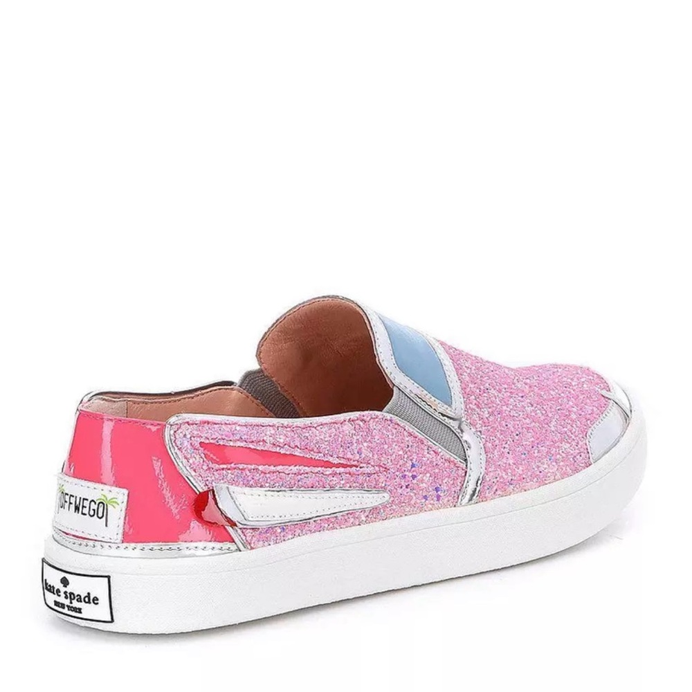 Kate Spade Pink Glitter Sneakers